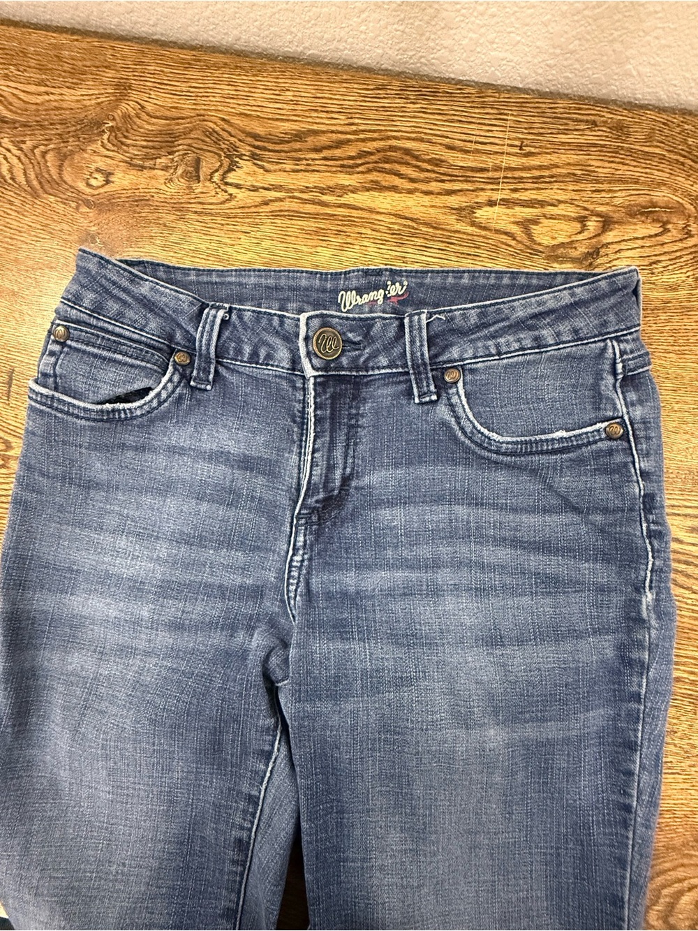 Wrangler Jeans Denim 26x32 Wide Leg - Picture 6 of 8